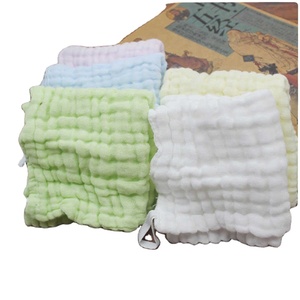 1 개/세트 순면 아기 어린이 얼굴 천 세트 유아 소년 소녀 사각 손 수건 부드러운 신생아 수유 타액 타월 - Product Image 6