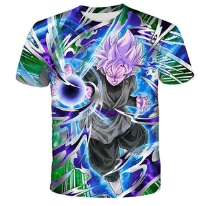 <span class=keywords><strong>T</strong></span>-<span class=keywords><strong>shirt</strong></span> Anime <span class=keywords><strong>Personnalisé</strong></span> avec Logo et Motif de Personnage de Dessin Animé Goku pour Homme, Impression par Sublimation Totale, <span class=keywords><strong>T</strong></span>-<span class=keywords><strong>shirt</strong></span> Mode Imprimé en 3D - Product Image 3