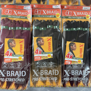 Treccine per capelli sintetiche all'ingrosso da 38 pollici, 4X facili da intrecciare, texture Yaki <span class=keywords><strong>africana</strong></span>, extension per trecce Ombre - Product Image 4