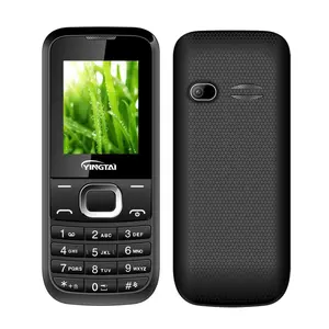 Chinese manufacturer very cheap 1.77" dual sim GSM keypad mobile phones basic unlocked feature bar phone