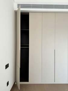 Armario de Estilo Moderno y Lujoso MEIJIA, Armario de Madera Personalizado para Dormitorio, Mueble de Guardarropa Blanco - Product Image 4