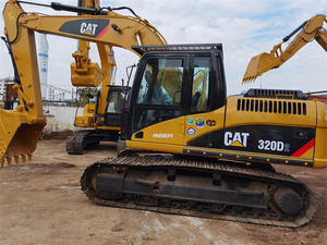 Excavadora de cadenas CAT 320D2 usada, sin fugas de aceite, de Japón, con cazo hidráulico, máquina pesada usada, en venta. - Product Image 5
