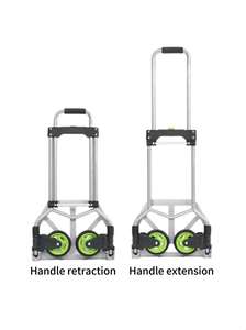 Chariot de manutention GZS70S 70 kg, robuste, pour monter les escaliers, avec 2 roues en PP - Product Image 4