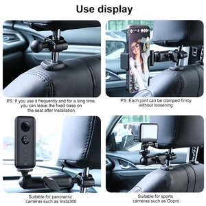 Support universel de fixation pour <span class=keywords><strong>guidon</strong></span> de vélo, 21mm avec trépied, pour <span class=keywords><strong>GoPro</strong></span>, HERO 9 et autres caméras - Product Image 6