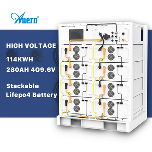 Sistema de Almacenamiento de Energía Solar de 60KWH, 114KWH, 215KWH, Paquete de Baterías de Iones de Litio Apilables de 10KW para Suministro de Energía - Product Image 1