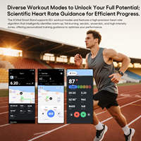 Bracelet intelligent JCVital V1 breveté CE SDK API, conçu pour les femmes urbaines modernes, pour une vie rythmée, simplifie la gestion de la santé