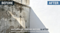 Peinture imperméable pour toiture et murs, idéale pour balcon, terrasse, sol, cuisine, réparation de toitures métalliques et aluminium