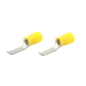 Terminal LBV Series Copper Or Brass Vinyl Insulated Lipped Blade Connector Terminal