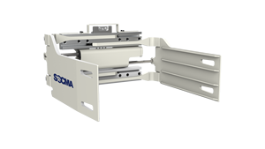 Carretilla elevadora de motor diésel de 3 toneladas con accesorios de abrazadera de pacas, piezas de repuesto para industrias hoteleras - Product Image 3