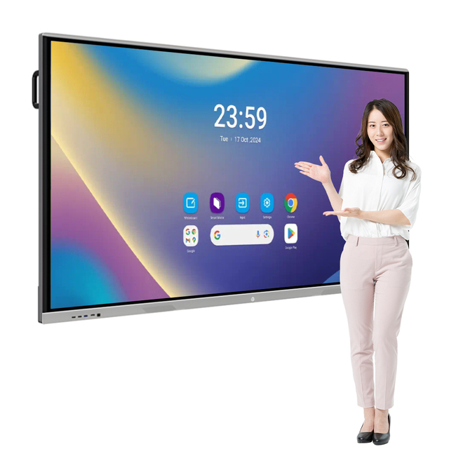55 65 75 85Inch Touch Screen Smart Teaching Board Conference Screen Interractive Whiteboard Interactive Flat Panel for Education