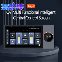 SQ 2026 Nouveau Panneau de Contrôle Intelligent Android à Écran Tactile IPS 7 Pouces, Passerelle Tuya Zigbee, Peut Connecter 8 Haut-parleurs Filaire de Plafond