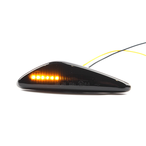ไฟเลี้ยวข้างกันชนหน้าแบบ LED ADT สำหรับ 124 Spider ปี 2017-2020 เลนส์รมดำ สีเหลืองอำพัน ไฟเลี้ยวแบบเรียงลำดับ - Product Image 5