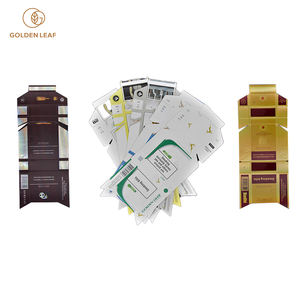 Boîte à cigarettes imprimée en carton rigide de forme personnalisée anti-contrefaçon de rang supérieur autres aliments, l'emballage de cigarettes accepte le cuboïde - Product Image 5