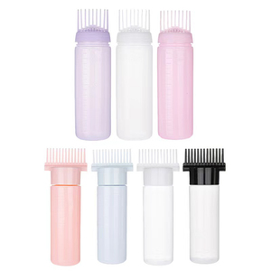 Tintura professionale per stirare i <span class=keywords><strong>capelli</strong></span> con applicatore graduato per parrucchieri bottiglia di lavaggio a secco - Product Image 1