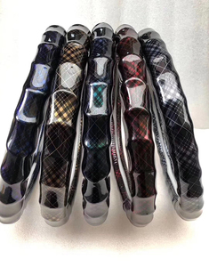 Nuevo <span class=keywords><strong>brillante</strong></span> cuero de la cubierta de la rueda del <span class=keywords><strong>volante</strong></span> del no-slip cómoda universal cubierta de la manija - Product Image 1