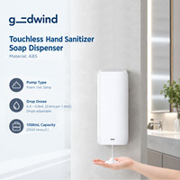 GoodWind GWSD33 Accessoires de salle de bain Distributeur automatique de savon noir Distributeurs de savon liquide