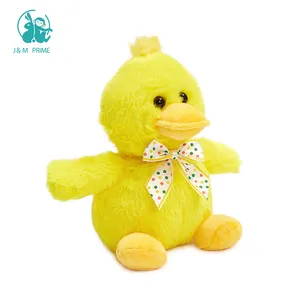 Lifelike yellow black duck recycled material Plush Toy For Children's Gift