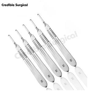 High Quality Orthopedic Surgical <b>Scalpel</b> Knife No 4 <b>Blade</b> Handle Stainless Steel <b>Blade</b> Electric Power Source Plastic Material - Product Image 2