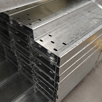 Viga de Acero en Forma de C Prime Baowu para Bandeja de Cables y Drenaje Tipo U de Hormigón con Soldadura de Acero Galvanizado
