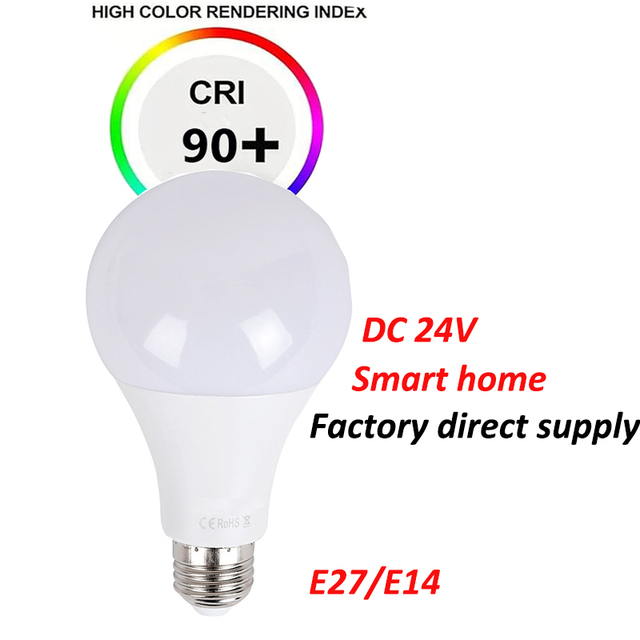 Benory 24V Loxone Pwm Dimmable 10W A70 E27 Smart Bulbs CRI90 2700k 3000k 4000k Casambi KNX GVS Dali Tuya WIFI Zigbee LED Lights