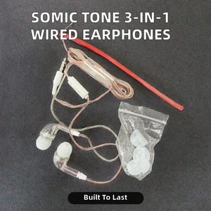 Audífonos Somic Tone con Cable, Chipset JL, Resistencia al Agua IPX3, Cable de 1.2m, 3.5mm, 3 en 1, con Almohadillas de Silicona, Modelo CP04 <span class=keywords><strong>Divinus</strong></span> Velvet - Product Image 2