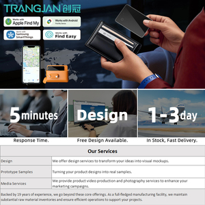 Personnalisé certifié MFI Find My PCBA Board Thin Card Finder <span class=keywords><strong>Satellite</strong></span> GPS Waterproof Tracker Remote Locator pour Android IOS <span class=keywords><strong>Google</strong></span> - Product Image 5