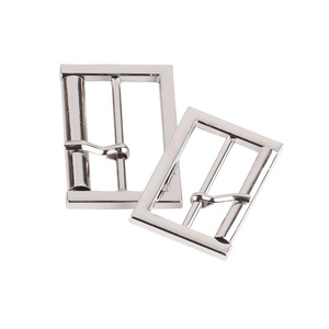 D-Ring Buckle Alloy <b>Mirror</b> Electroplating <b>Rectangle</b> Casual Belt Buckles For Men And Women Adjustable Buckle Accessory - Product Image 1