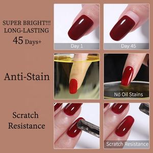 BORN PRETTY PRO 15ml Gel Funcional Para <span class=keywords><strong>Uñas</strong></span> Base Top Coat Base de Goma Esmalte en Gel Sin Limpieza Alto <span class=keywords><strong>Brillo</strong></span> OEM Logo Personalizado Gel Para <span class=keywords><strong>Uñas</strong></span> - Product Image 3