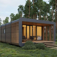 Maison préfabriquée prête à l'emploi BD, 3 chambres, maisons modulaires préfabriquées, maison conteneur extensible, mini-maisons