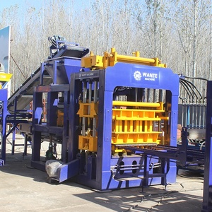 Ligne de machines à briques en béton Wante, machine à blocs creux entièrement automatique Qt8-15 - Product Image 6