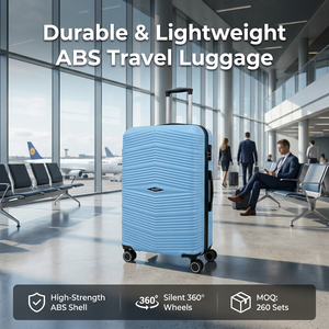 Offre Spéciale – Ensemble de 3 Valises Trolley à Roues Pivotantes en ABS, 20, 24 et 28 Pouces, avec Serrure TSA, pour Hommes et Femmes - Product Image 3