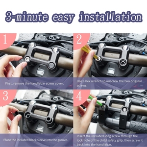 Precio de fábrica calidad garantizada Xilla motocicleta Scooter barra transversal delantera para Sym Mmbcu - Product Image 6