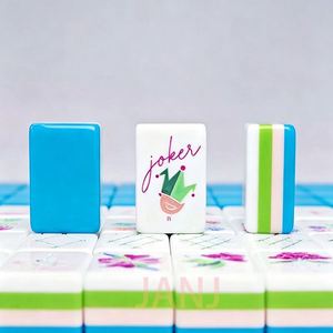 Eco-Friendly American <b>Mahjong</b> <b>Set</b> Non-Toxic Safe for Family Game Night Green Choice - Product Image 2