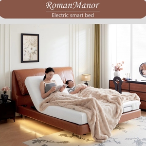 Mobilier de chambre à coucher Lit réglable de split King avec matelas Cadre de lit réglable à commande motorisée <span class=keywords><strong>Oken</strong></span> avec base de matelas - Product Image 2