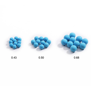 Pelotas <span class=keywords><strong>de</strong></span> <span class=keywords><strong>Goma</strong></span> <span class=keywords><strong>de</strong></span> 0.43 Pulgadas, 2000 Piezas/Bolsa, para <span class=keywords><strong>Paintball</strong></span> Reutilizable, Entrenamiento Deportivo en Interiores - Product Image 6