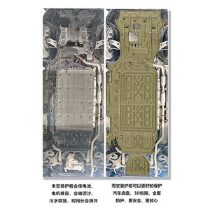 Plaque de protection sous châssis Wenjie M7, ensemble de 7 pièces pour véhicule électrique AITO, en acier au manganèse, aluminium et alliage de magnésium - Product Image 2
