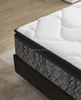 Matelas à ressorts ensachés Bonnell, design Euro Top, tissu double tricoté hypoallergénique moderne, en vente