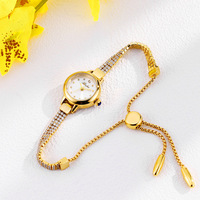 Montre sertie de diamants la plus vendue - Montre mini compacte et tendance pour femmes