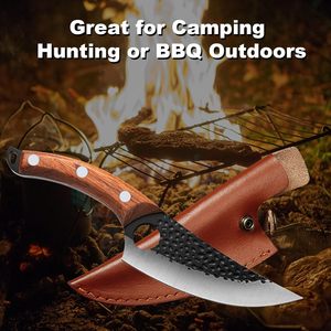 Cuchillo <span class=keywords><strong>de</strong></span> <span class=keywords><strong>carnicero</strong></span> japonés <span class=keywords><strong>de</strong></span> acero inoxidable <span class=keywords><strong>de</strong></span> 6 pulgadas, cuchillo <span class=keywords><strong>de</strong></span> deshuesar vikingo forjado con Funda <span class=keywords><strong>de</strong></span> cuero para <span class=keywords><strong>trabajo</strong></span> <span class=keywords><strong>de</strong></span> <span class=keywords><strong>carnicero</strong></span> - Product Image 5