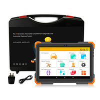 Escáner Automotriz OBD2 Multilingüe de 10 Pulgadas, Multifunción, Inalámbrico BT5.0, Herramientas de Diagnóstico Completo para Automóviles con Tableta