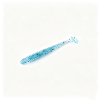 Leurre souple imprimé Bellance en gros, queue en T, 75mm 2g, PVC, pour eau salée, poisson et brochet