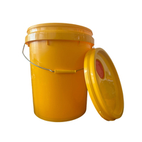 Tambour en plastique PP de qualité industrielle américaine 18L de haute qualité directement fourni par les fabricants chinois seau de stockage d'huile