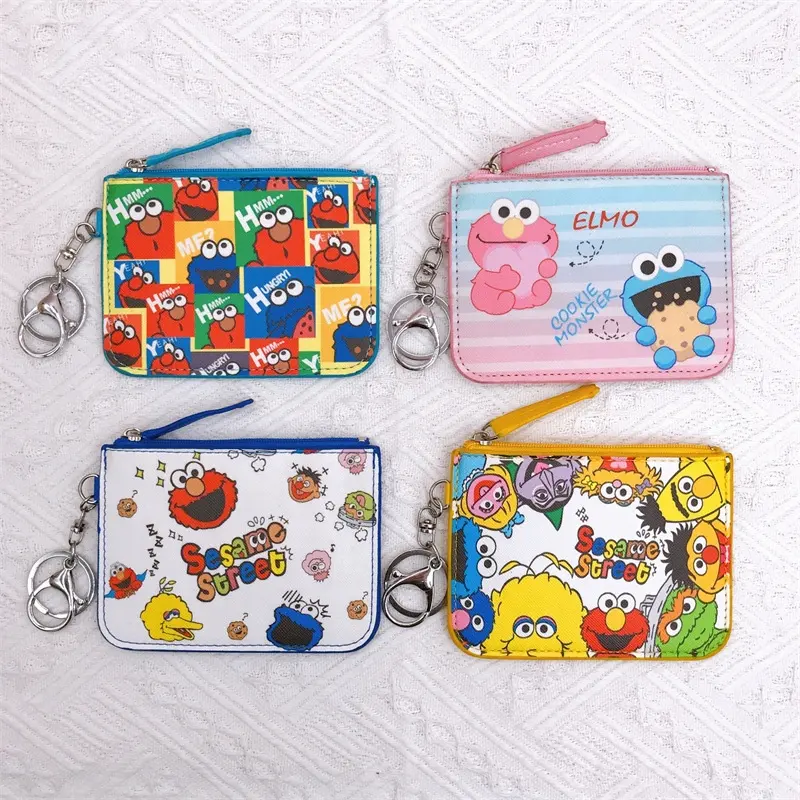 Nieuwe Mode Pu Lederen Cartoon Sanrioes Hello Kitty Anime Multi-Card Slot Korte Vrouwen Portemonnees Vrouwen Portemonnee Voor Meisje Cadeau