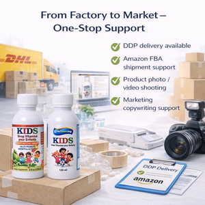 Sirop liquide d'extrait de plantes et de vitamines pour soutenir le développement sain – Boisson nutritive aux minéraux pour enfants - Product Image 4