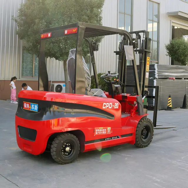 Prix d'usine bon marché Vente de chariot élévateur électrique 1 tonne 1.5 tonnes 2 tonnes Mini chariot élévateur à batterie en vente