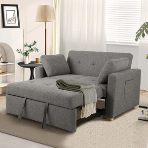 PZCN-Muebles para el hogar, sofá de lino plegable, conjunto moderno, sofá cama, sofás para sala de estar - Product Image 4