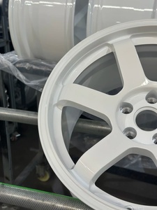 LZT-1263 Gloss Pearl <strong>White</strong> Forged Monoblock Volk Racing <strong>TE37</strong> Wheels 17 18 19-inch 5x114.3 <strong>Rims</strong> for Civic Si Type R G80 M3 S2000 - Product Image 6
