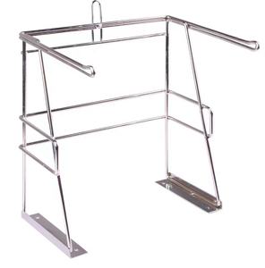 Support de sac de courses de nouvelle conception, support chromé, présentoir de sacs en T-shirt pour comptoir de caisse, caisse enregistreuse - Product Image 3