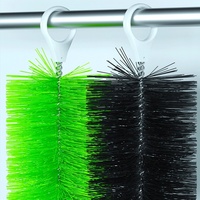 Brosse filtrante en acier inoxydable 304 pour bassin à carpes koï, aquarium, média de filtration - Expédié de Chine