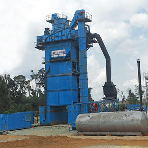 Centrale à asphalte mobile 160 TPH, mélangeur d'asphalte pour la construction routière - Product Image 1